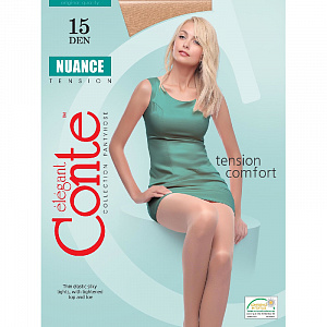 Колготки женские Nuance 15 bronz