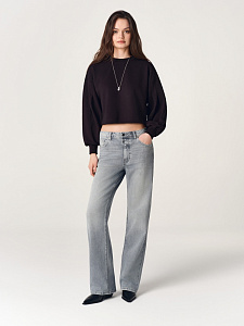 CONTE Джинсы straight дымчато-серого цвета CON-875