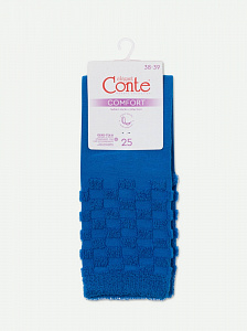 CONTE COMFORT Махровые носки из хлопка с объемными рисунками