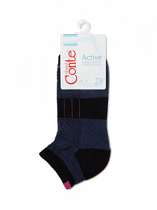 CONTE ELEGANT ACTIVE Носки женские хлопковые (короткие, махр. стопа)