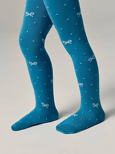 Conte-kids Хлопковые колготки TIP-TOP с люрексом