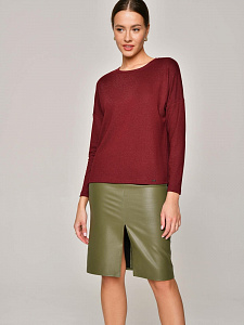 CONTE LD 1150 Джемпер из вискозы со спущенной линией плеча женский