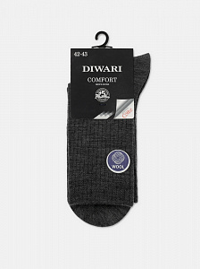 DIWARI COMFORT Теплые носки в рубчик с шерстью