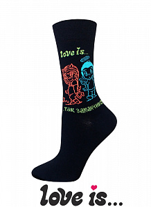 БРЕСТСКИЕ НОСКИ 4210 LOVE IS (средней длины)