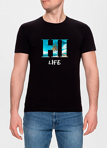 ALFA ФУТБОЛКА МУЖСКАЯ 6611 T-SHIRT (принт)
