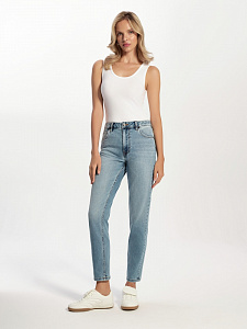 CONTE CON-722 Джинсы slim с эффектом потёртостей