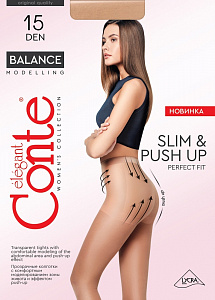 CONTE ELEGANT BALANCE 15 Колготки женские