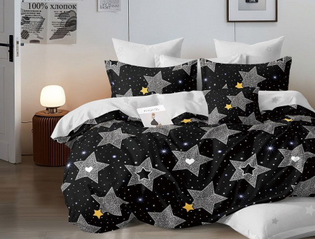 Комплект постельного белья, дуэт, поплин