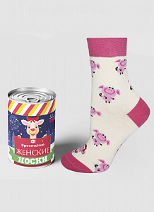 Брестские Носки женские 1102В (в банке)