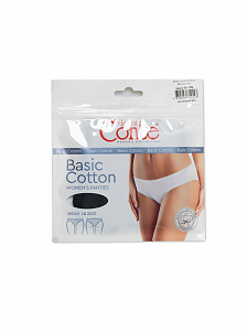 CONTE BASIC COLLECTION LB 2001 Трусы женские "бикини" (zip-lock)