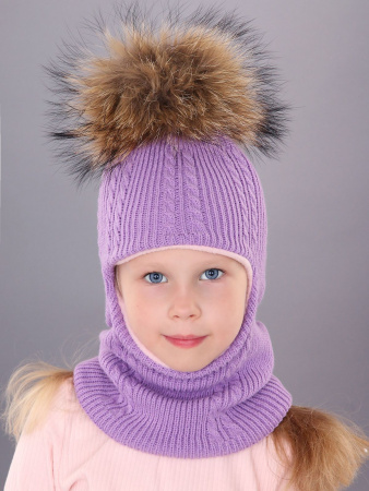 Шлем-балаклава для девочки Шлем-балаклава для девочки