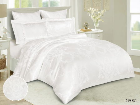 Комплект постельного белья, дуэт, жаккард/сатин