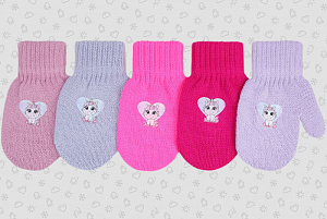 Варежки для девочки