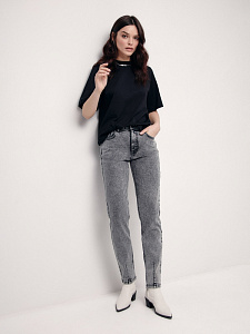 CONTE CON-412 Джинсы mom fit с высокой посадкой