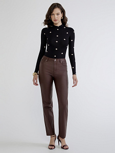 CONTE Боди из визкозы в крупный горошек LBD 2900