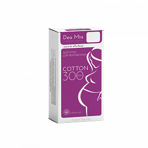 Dea Mia Колготки женские MOTHER COMFORT COTTON 300 (для беременных)