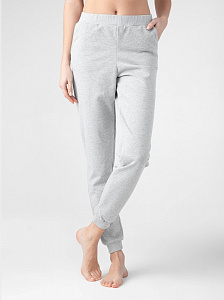 CONTE ORA Джоггеры женские с высокой посадкой с легким мерцанием люрекса