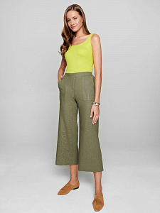 CONTE CHIA Кюлоты с высокой посадкой