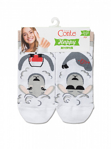CONTE HAPPY Хлопковые носки с рисунками "Овечка и барашек"