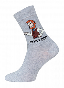 БРЕСТСКИЕ НОСКИ МУЖСКИЕ 2153 СМФ "Простоквашино" (средней длины)