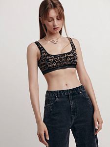 CONTE Poetic LBE 2054 Бюстье из хлопка с ажурной тесьмой