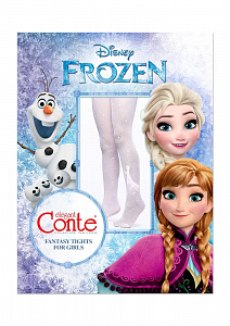 CONTE ©Disney Frozen 40 Колготки с рисунками и вкладышем-раскраской