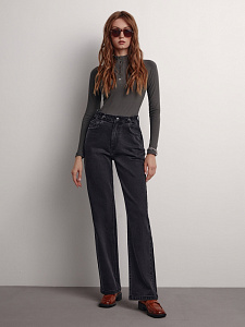 CONTE CON-481 Джинсы прямого кроя c патами по талии