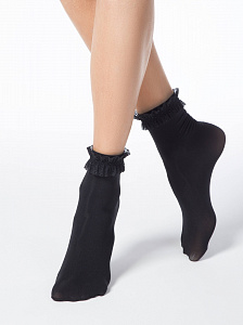 CONTE FANTASY 50 Носки с модным блестящим декором