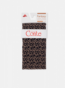 CONTE FANTASY Плотные носки с рисунками«Love»