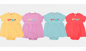 Боди-платье для девочки