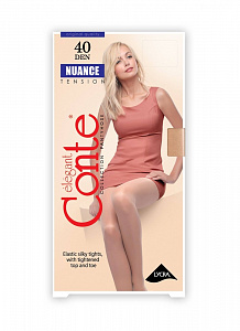 CONTE NUANCE 40 Колготки женские с шортиками (коробка)