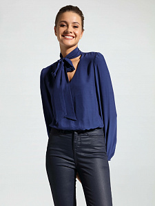 CONTE LBD 1035 Блузка-боди из вискозы премиального качества "прикосновение шелка"