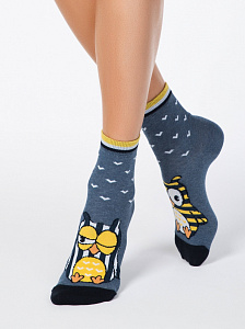 CONTE ELEGANT HAPPY 17С-21СП Носки женские хлопковые