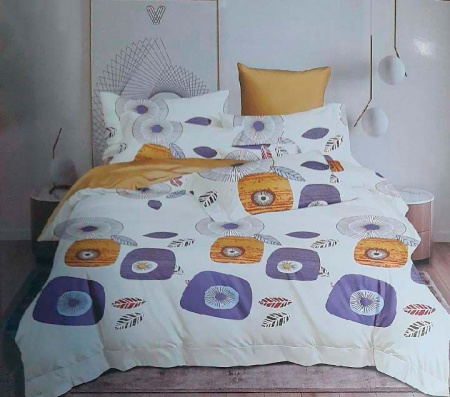 Комплект постельного белья, евро, поплин