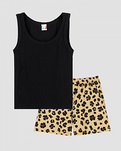 Пижама для девочки (майка+шорты)