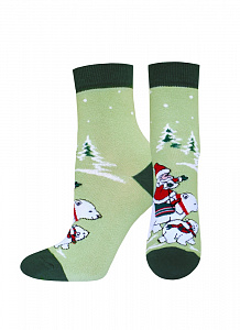 БРЕСТСКИЕ НОСКИ ЖЕНСКИЕ 1137 NEW YEAR (средней длины)