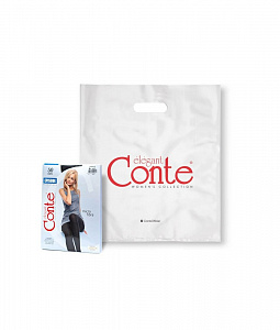 CONTE ELEGANT Пакет полиэтиленовый с логотипом