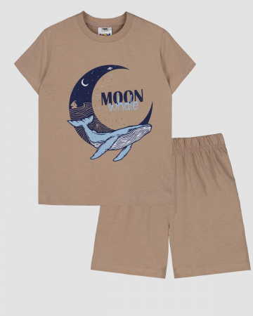 Пижама для мальчика (футболка+шорты)