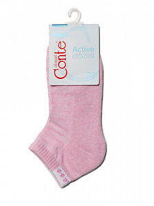 CONTE ELEGANT ACTIVE Носки женские хлопковые (короткие, махр. стопа)