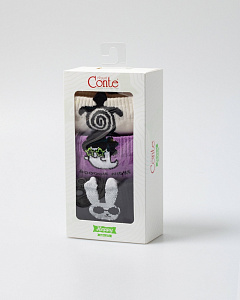 CONTE HAPPY Хлопковые носки (3 пары в коробке)