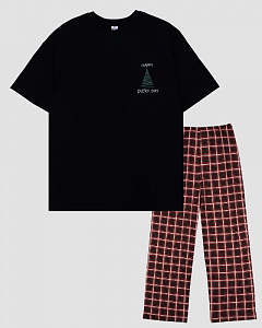 Пижама женская (футболка+брюки)