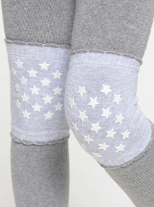 CONTE-KIDS TIP-TOP Наколенники из хлопка с люрексом и с антискользящим покрытием