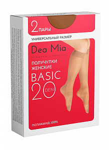 Dea Mia Получулки женские BASIC 20