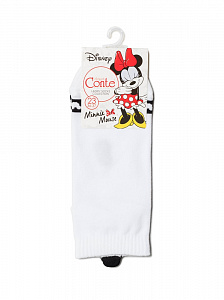 CONTE ©Disney Короткие хлопковые носки с рисунками и пикотом-«язычком»