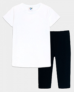 Комплект для девочки (футболка+бриджи)