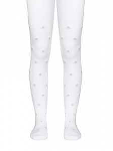 Conte-kids TIP-TOP Хлопковые колготки с люрексом