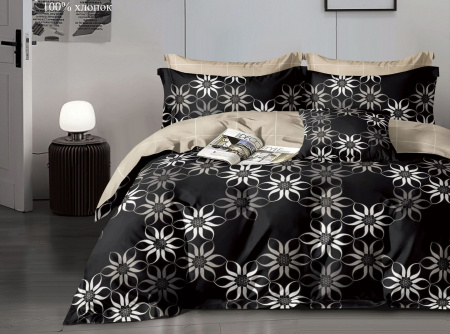 Комплект постельного белья, дуэт, поплин