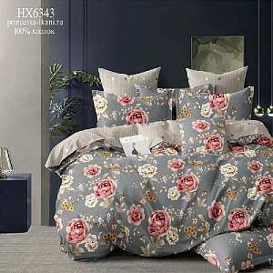 Комплект постельного белья, 2-спальное, поплин