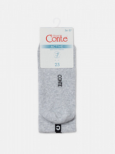 CONTE ELEGANT ACTIVE Носки женские хлопковые (короткие, махр. стопа)