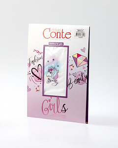 CONTE BEAUTY Колготки из микрофибры с рисунком